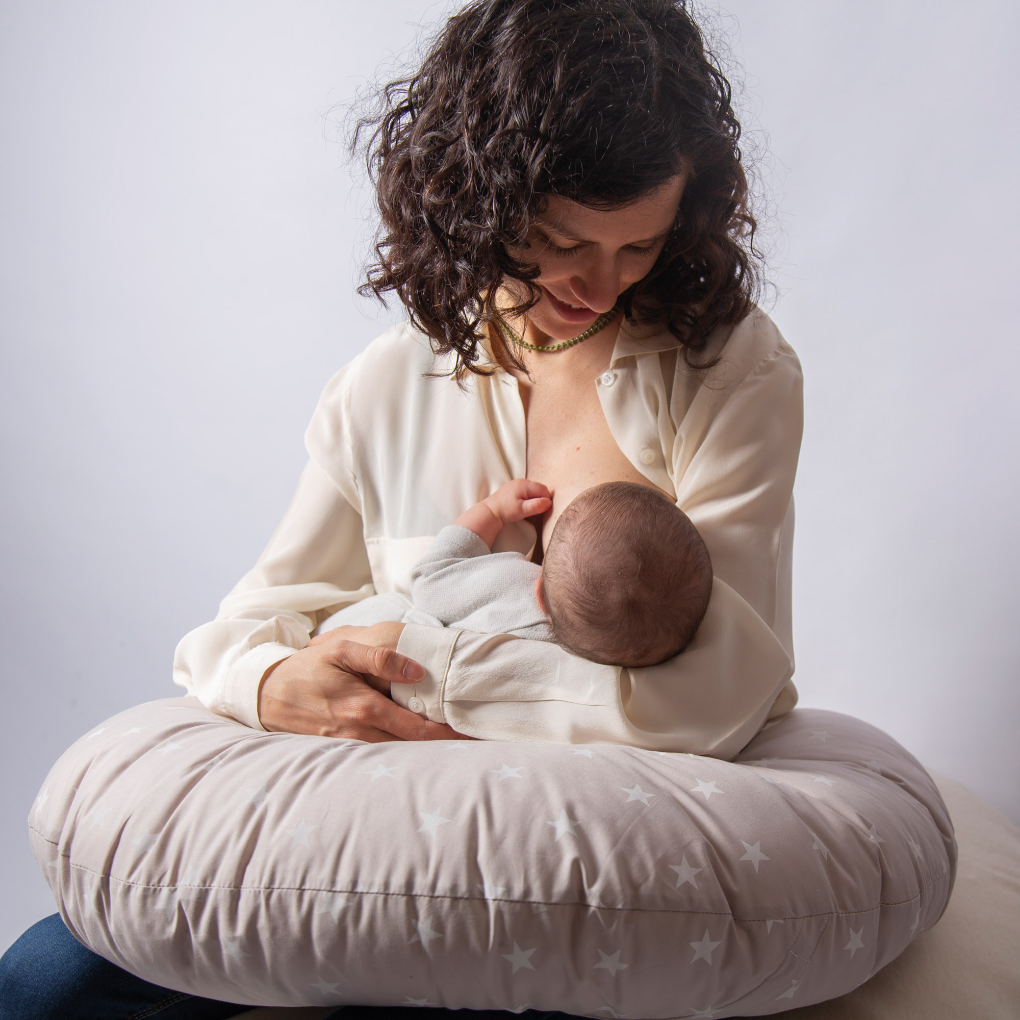 Cuscinone allattamento con gancio Stella - Picci